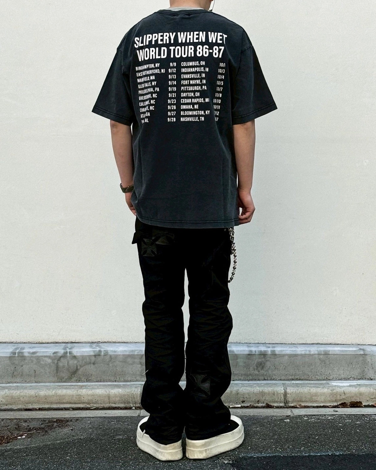 U/MUSIC / Bon Jovi Slippery When Wet Wld Tour SS Tee (UM-MK8-0000-014)