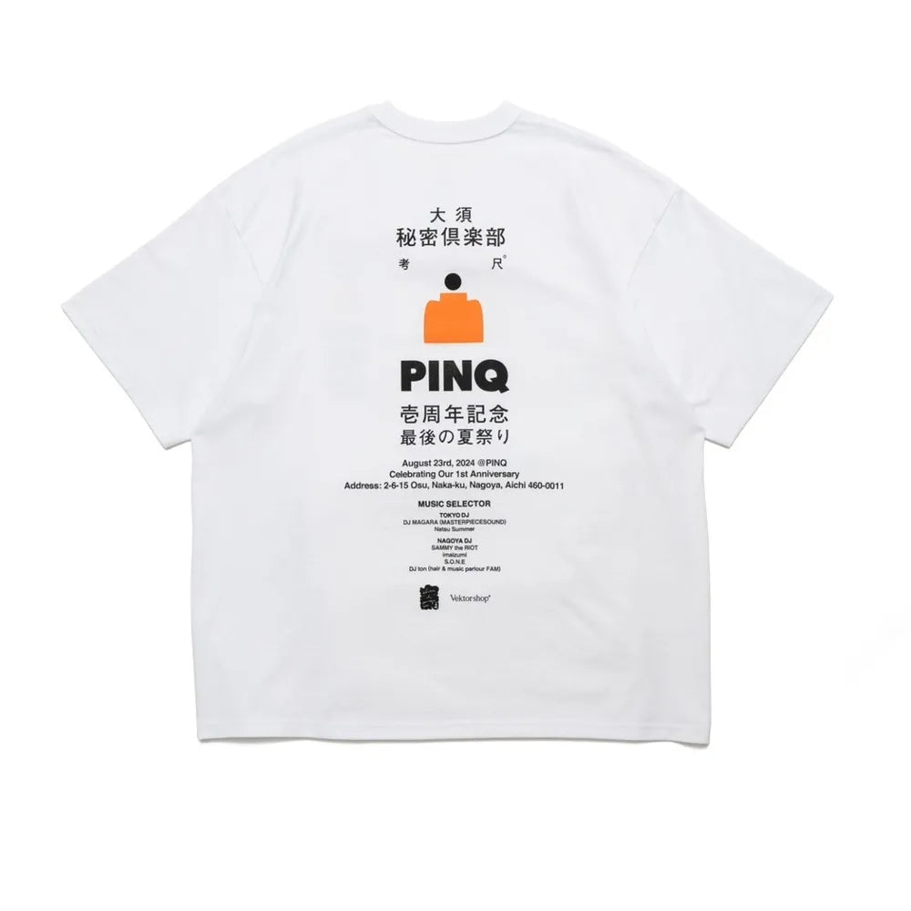 Vektor shop® / Printed S/S Tee for "PINQ (VS2408-T001PQ)
