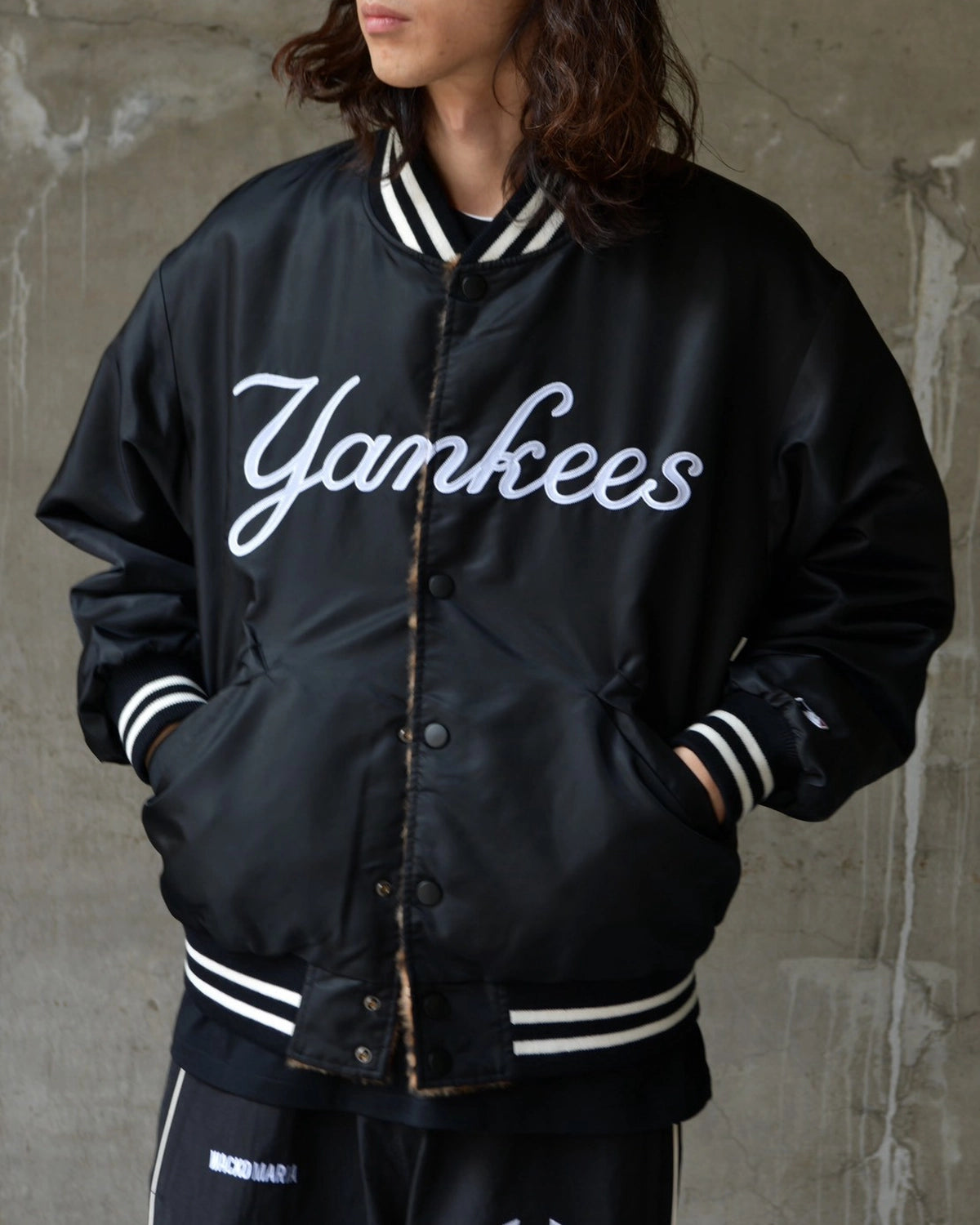WACKO MARIA × MLB / REVERSIBLE VARSITY JACKET -TYPE-1- (MLB-WM-BL01)
