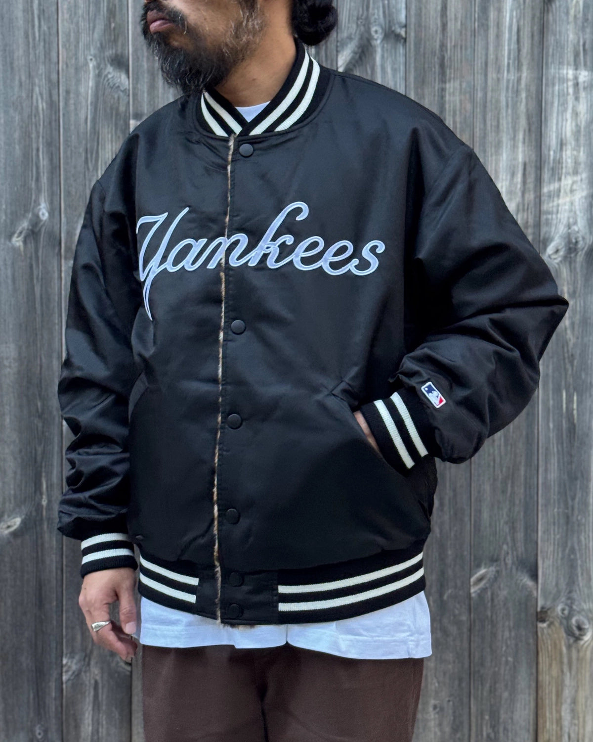 WACKO MARIA × MLB / REVERSIBLE VARSITY JACKET -TYPE-1- (MLB-WM-BL01)
