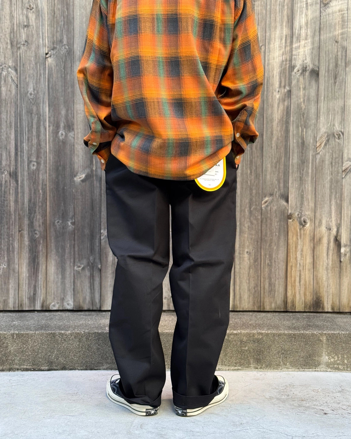 WACKO MARIA / OMBRE CHECK OPEN COLLAR SHIRT L/S -TYPE-6- (26FW-WMS-OC11)