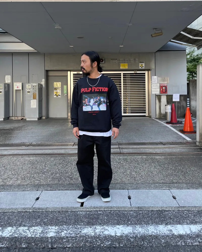 WACKO MARIA / × PULP FICTION CREW NECK SWEAT SHIRT -TYPE1- (PF-WM-SS04)