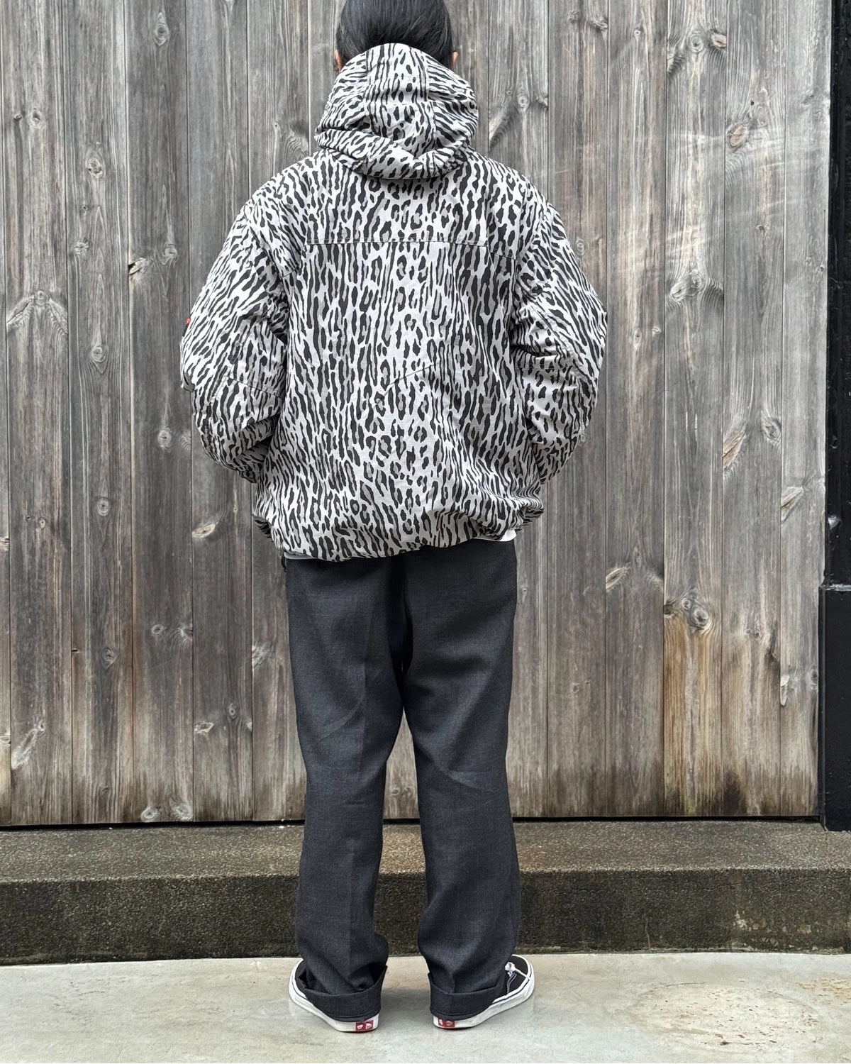 WACKO MARIA × NANGA / LEOPARD MOUNTAIN PARKA (26FW-WMO-NA08)