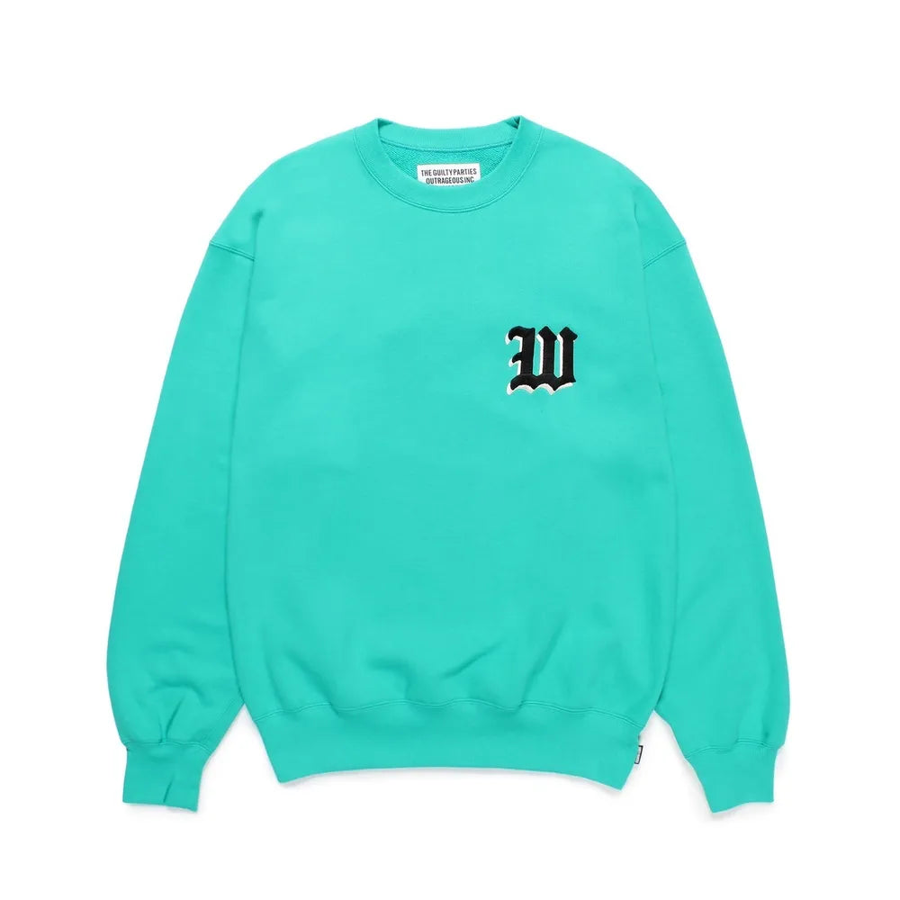 WACKO MARIA / MIDDLE WEIGHT SWEAT SHIRT (24FW-WMC-SS08)
