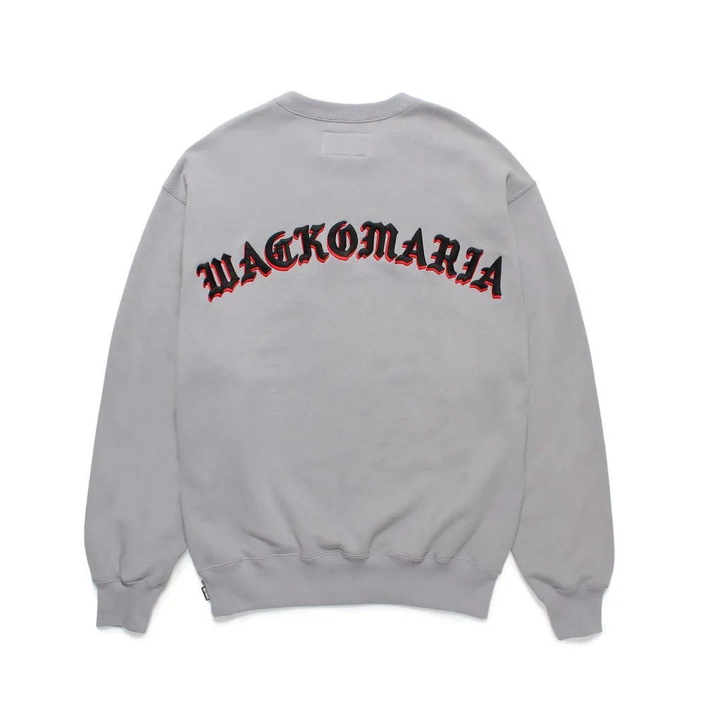 WACKO MARIA / MIDDLE WEIGHT SWEAT SHIRT (24FW-WMC-SS08)