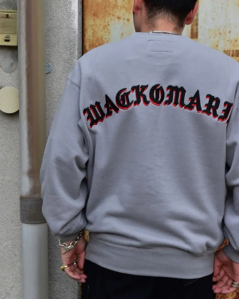 WACKO MARIA / MIDDLE WEIGHT SWEAT SHIRT (24FW-WMC-SS08)
