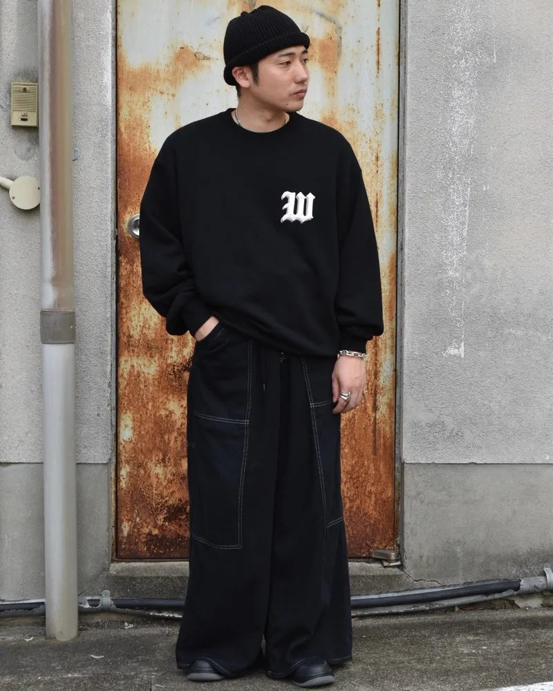WACKO MARIA / MIDDLE WEIGHT SWEAT SHIRT (24FW-WMC-SS08)