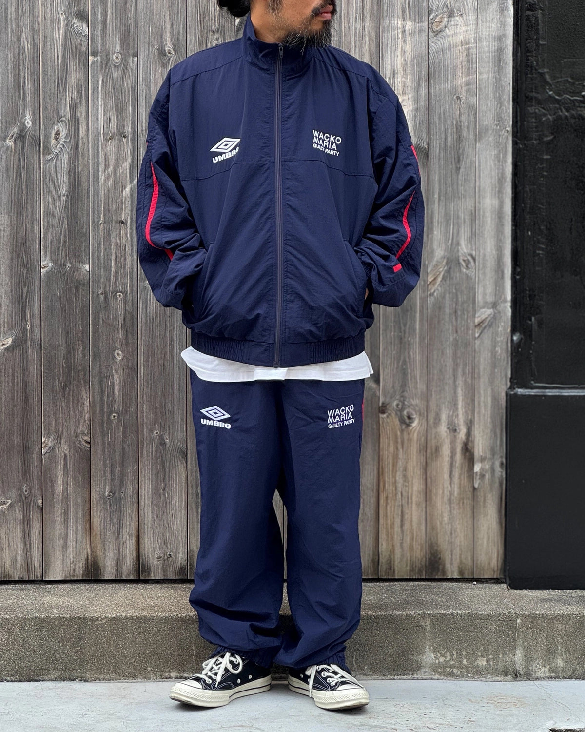 WACKO MARIA × UMBRO / TRACK PANTS -TYPE-1- (26FW-WMO-UB02)