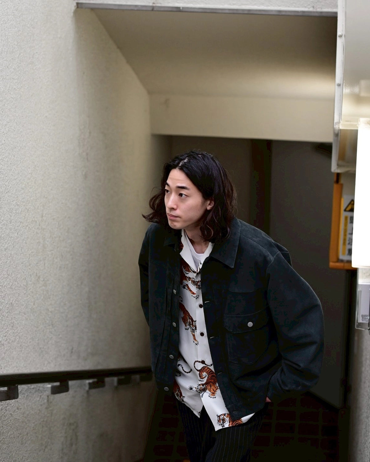 WACKO MARIA (※ J.B. Voice EXCLUSIVE ) / SUEDE LEATHER TRUCKER JACKET (WMGP-JBV-BL01)