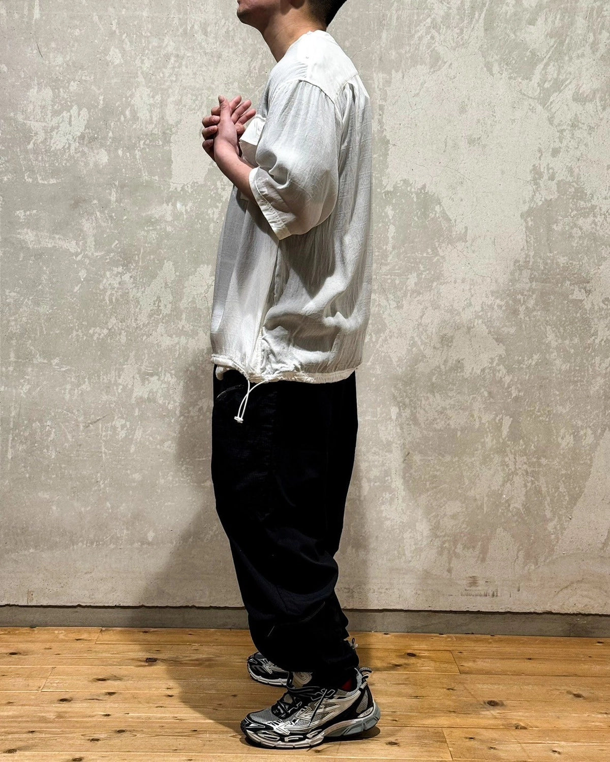 White Mountaineering / JACQUARD CREWNECK SHIRT (WM2571109)