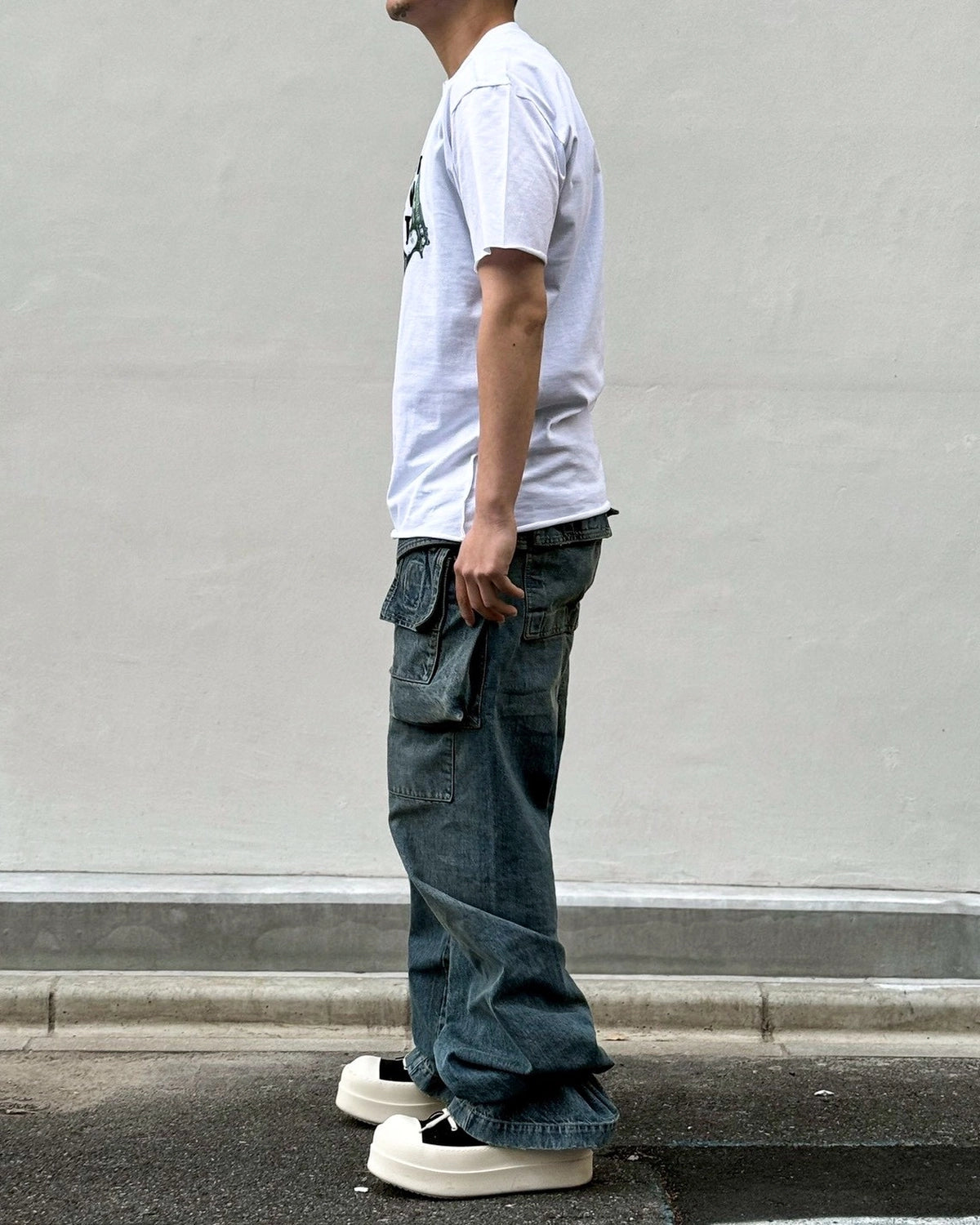 WILD BUNCH × AKA SIX × FRAGMENT / T-SHIRT -GUN (TSGW01)