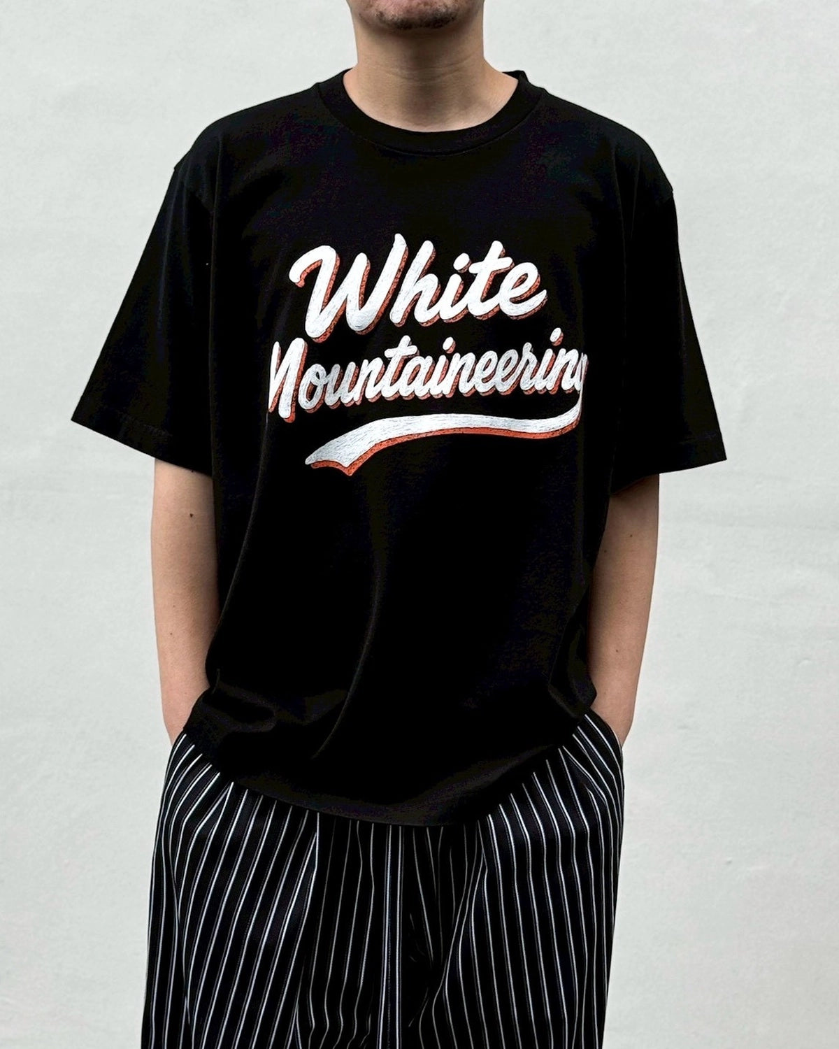 White Mountaineering / WM PAINT LOGO T-SHIRT (WM2671519)