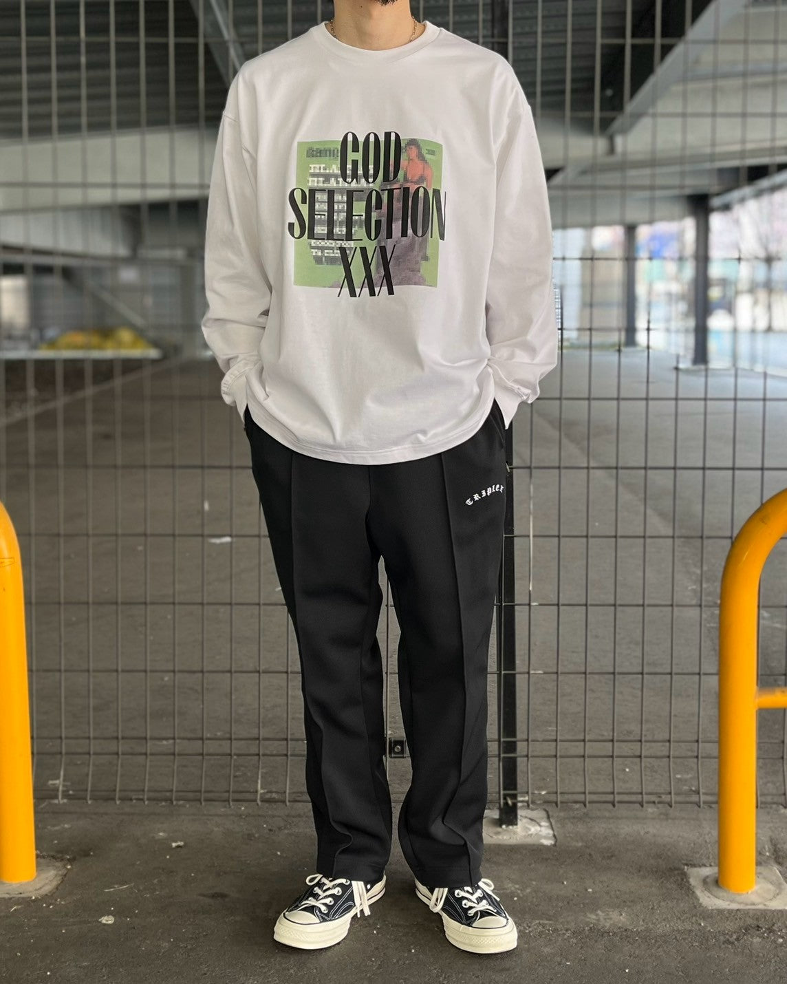 GOD SELECTION XXX / LONG SLEEVE T-SHIRT (GX-A25-LT-09)