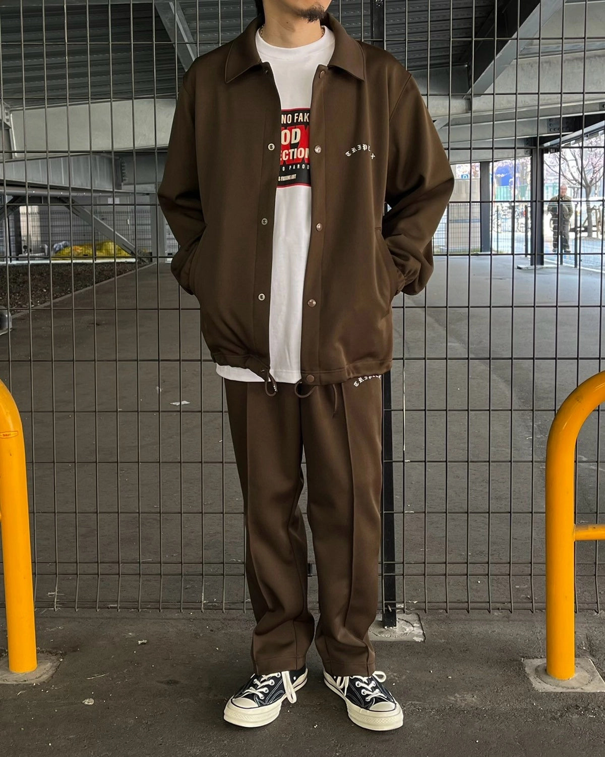 GOD SELECTION XXX / JERSEY TRACK PANTS (GX-A25-PT-06)