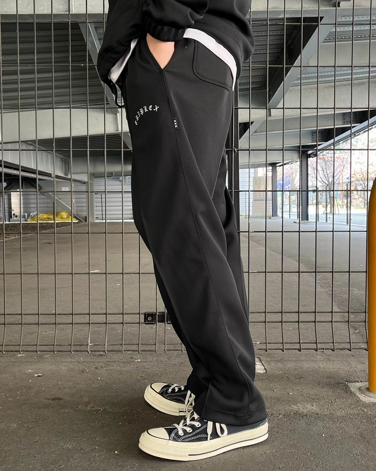 GOD SELECTION XXX / JERSEY TRACK PANTS (GX-A25-PT-06)