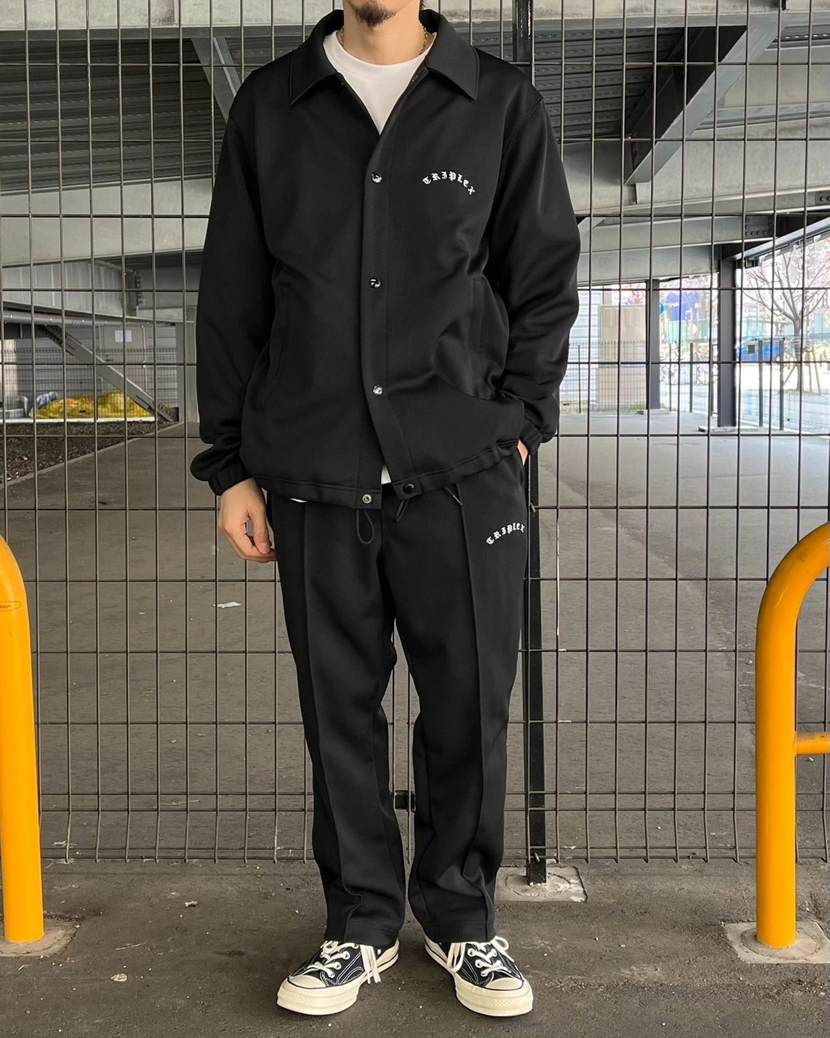 GOD SELECTION XXX / JERSEY TRACK PANTS (GX-A25-PT-06)