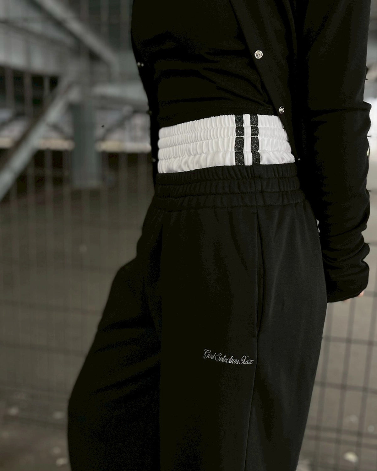 GOD SELECTION XXX / DOUBLE WAISTED PANTS (GXL-S25-PT-01)