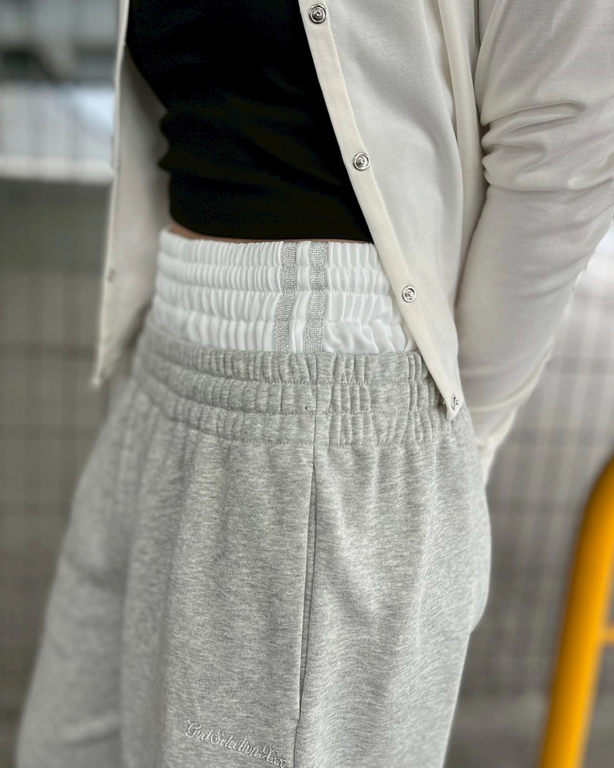 GOD SELECTION XXX / DOUBLE WAISTED PANTS (GXL-S25-PT-01)