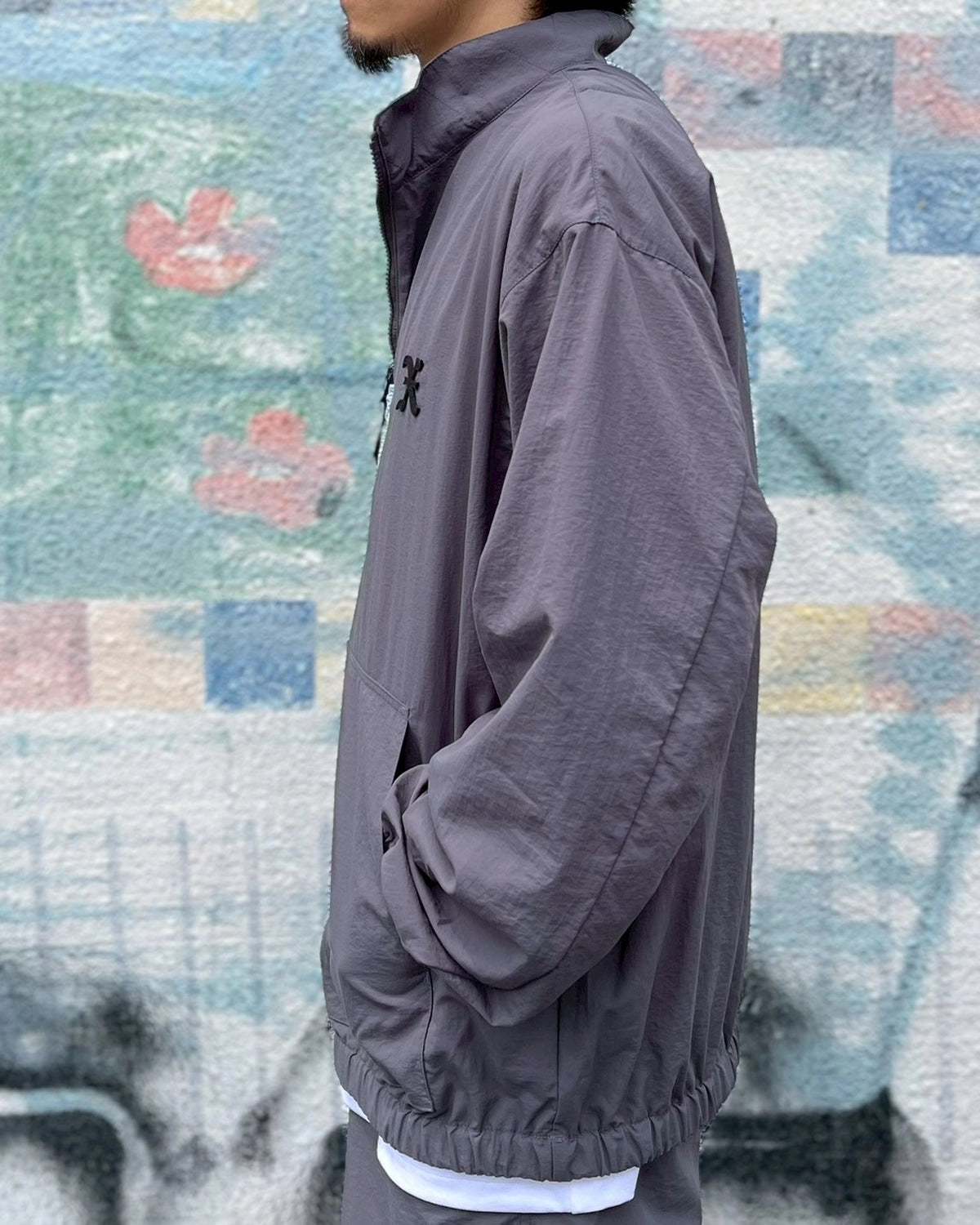 GOD SELECTION XXX / HALF ZIP TRACK JACKET (GX-S25-JK-01)