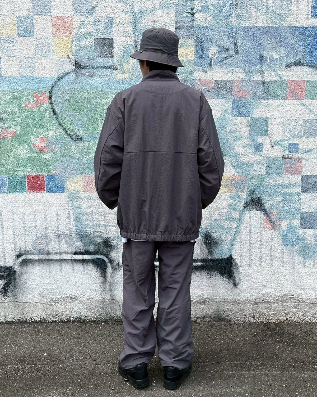 GOD SELECTION XXX / HALF ZIP TRACK JACKET (GX-S25-JK-01)
