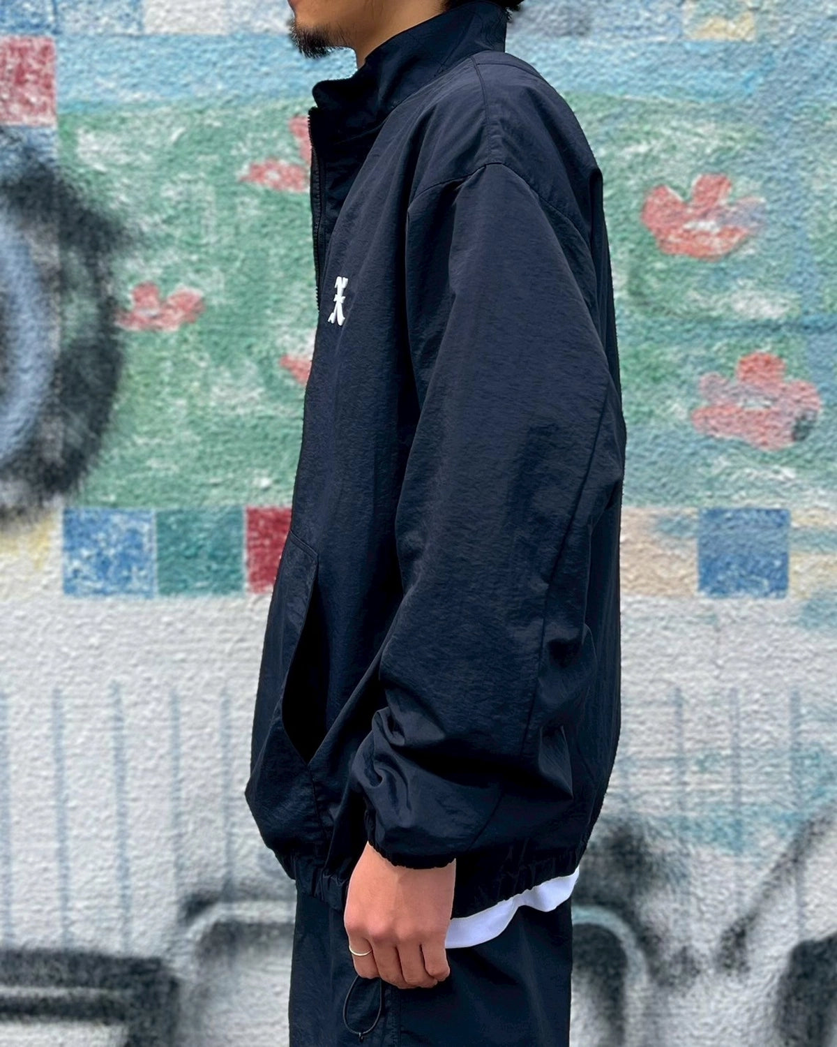 GOD SELECTION XXX / HALF ZIP TRACK JACKET (GX-S25-JK-01)