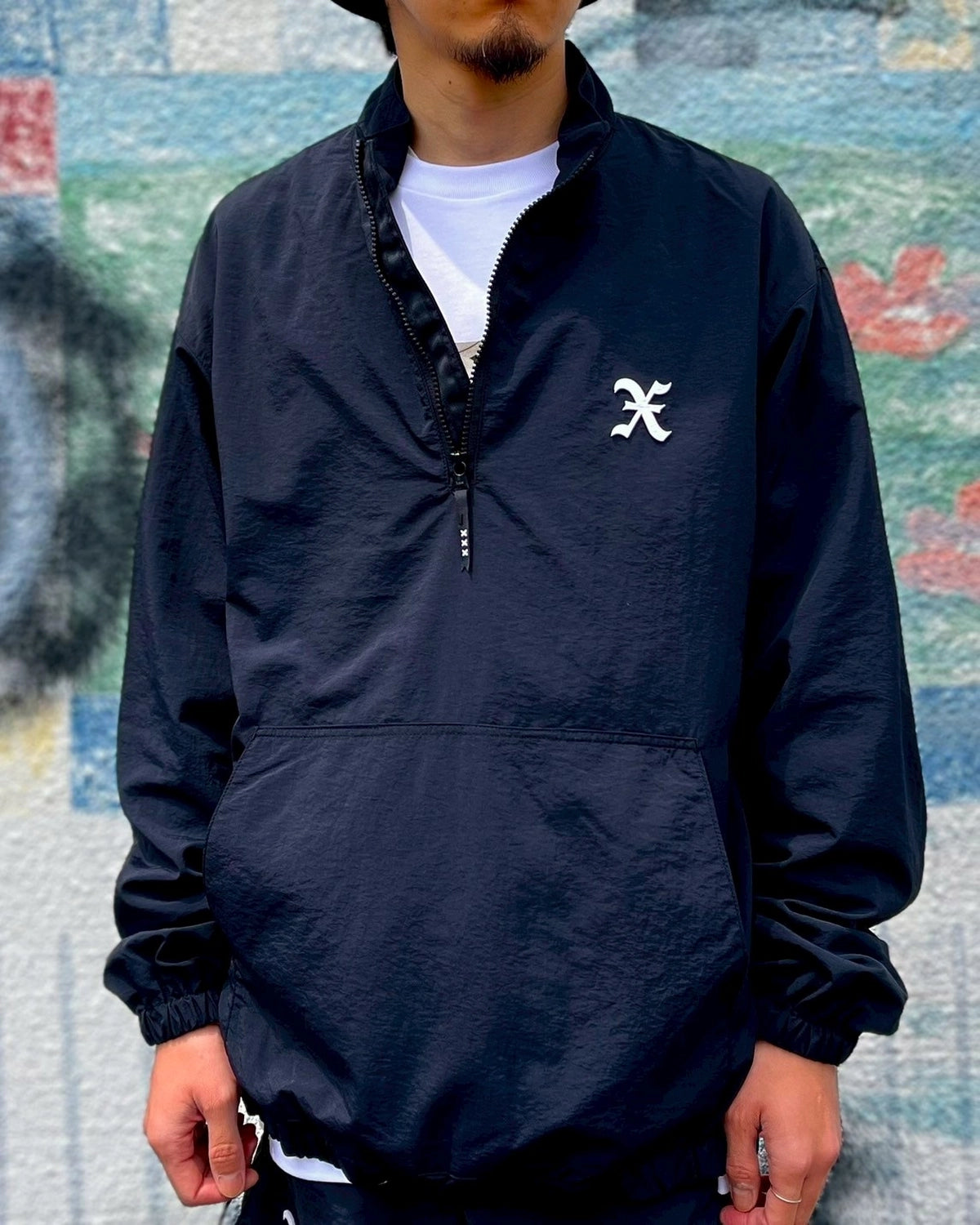 GOD SELECTION XXX / HALF ZIP TRACK JACKET (GX-S25-JK-01)