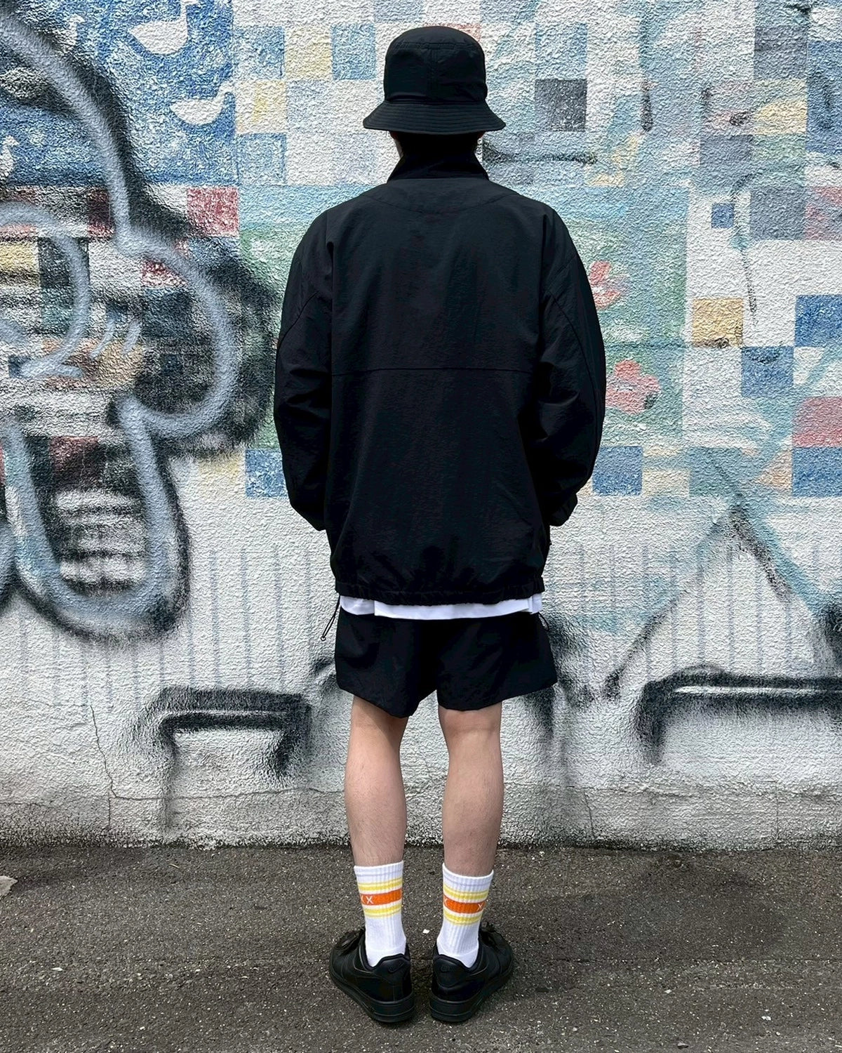 GOD SELECTION XXX / HALF ZIP TRACK JACKET (GX-S25-JK-01)