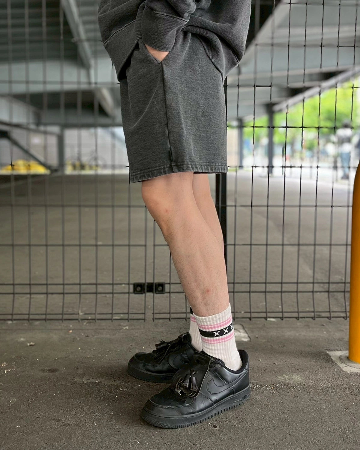 GOD SELECTION XXX / SWEAT SHORT PANTS (GX-S25-SP-02)