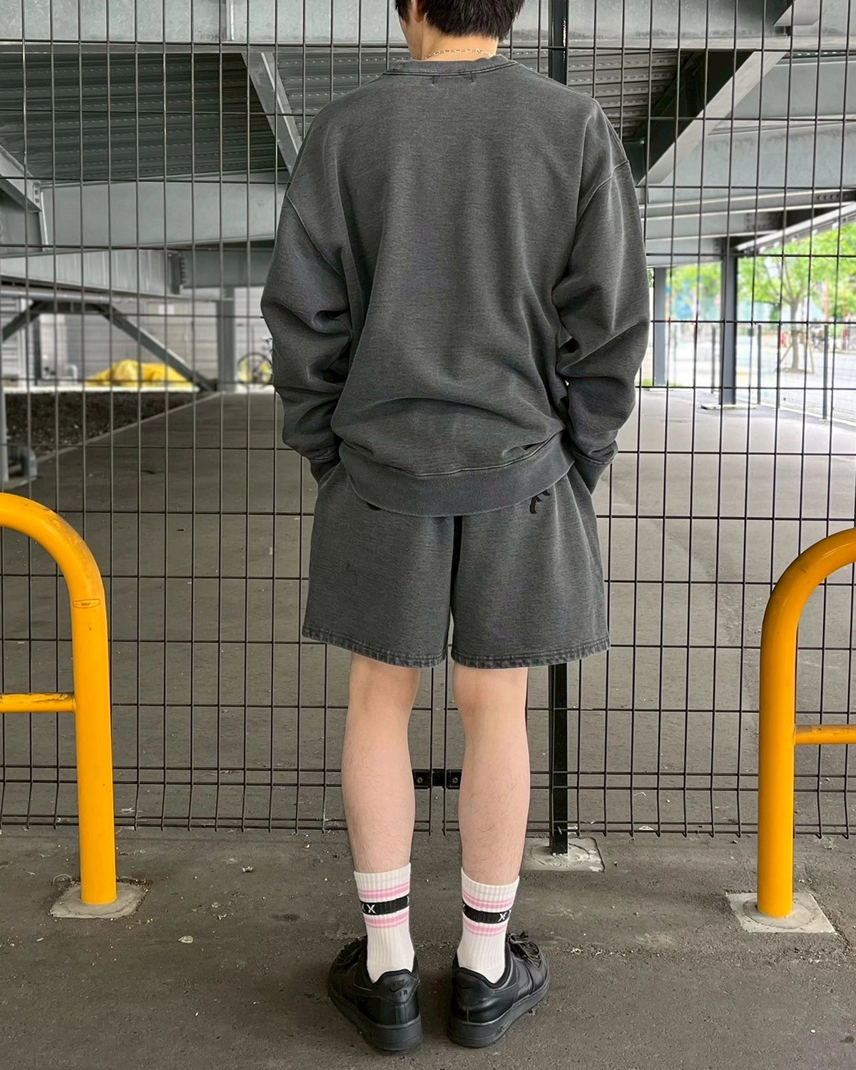 GOD SELECTION XXX / SWEAT SHORT PANTS (GX-S25-SP-02)