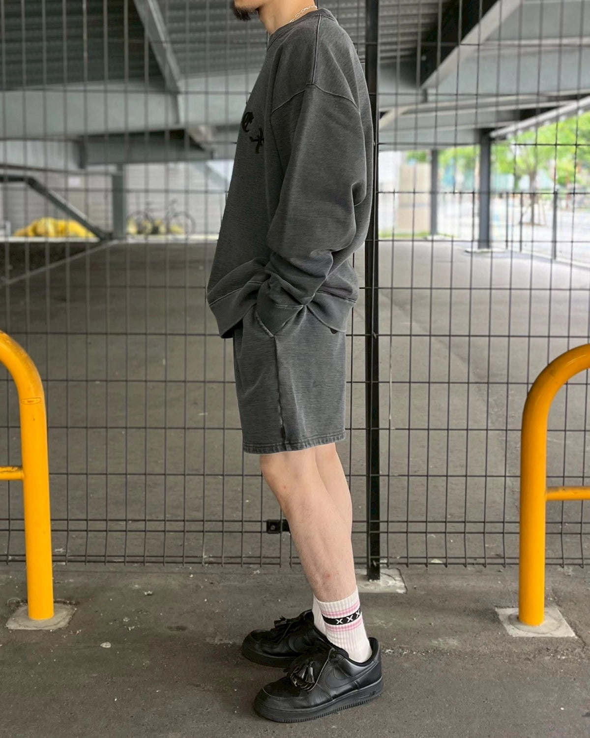 GOD SELECTION XXX / SWEAT SHORT PANTS (GX-S25-SP-02)