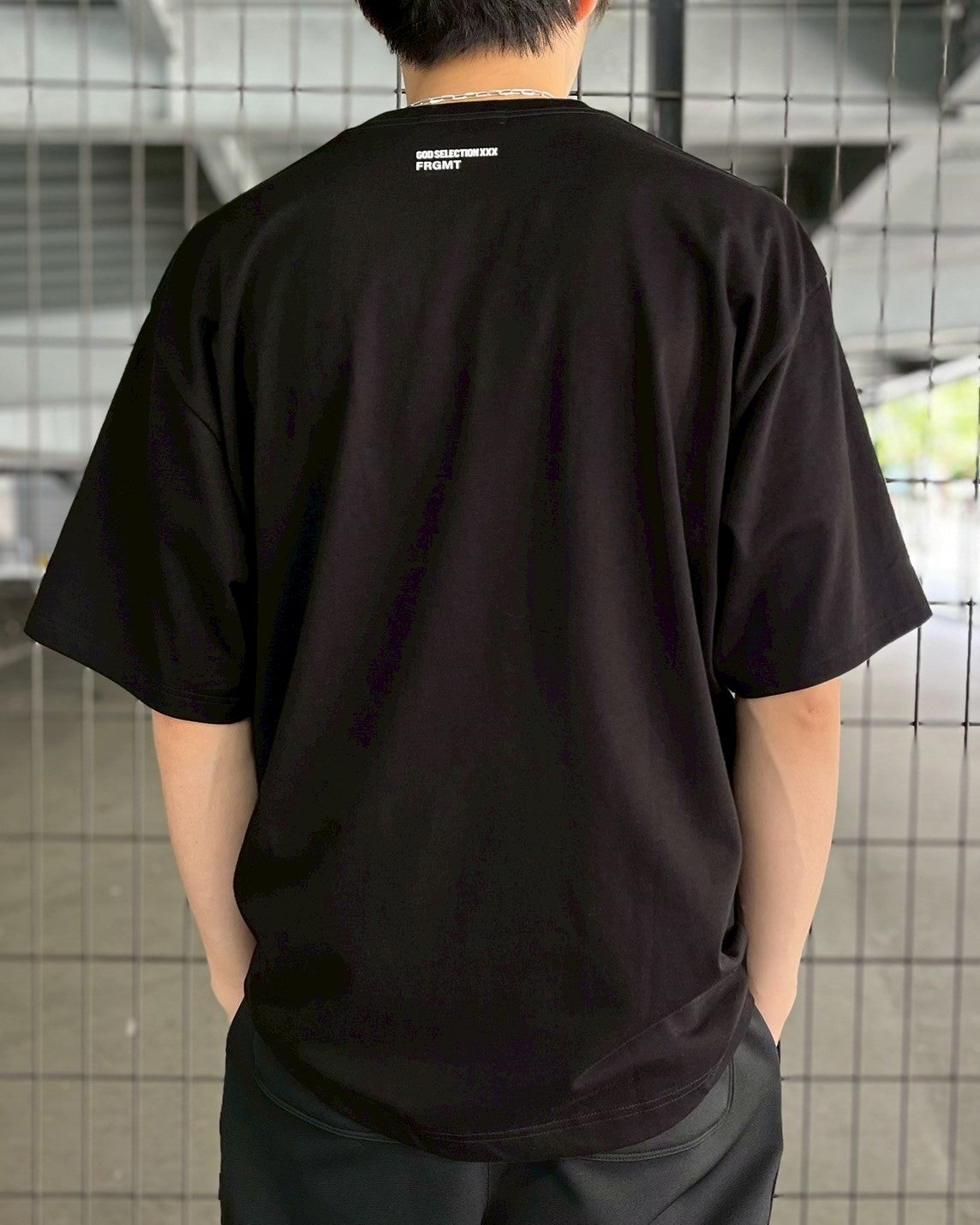 GOD SELECTION XXX × FRAGMENT / T-SHIRT (GX-S25-12FST-01)