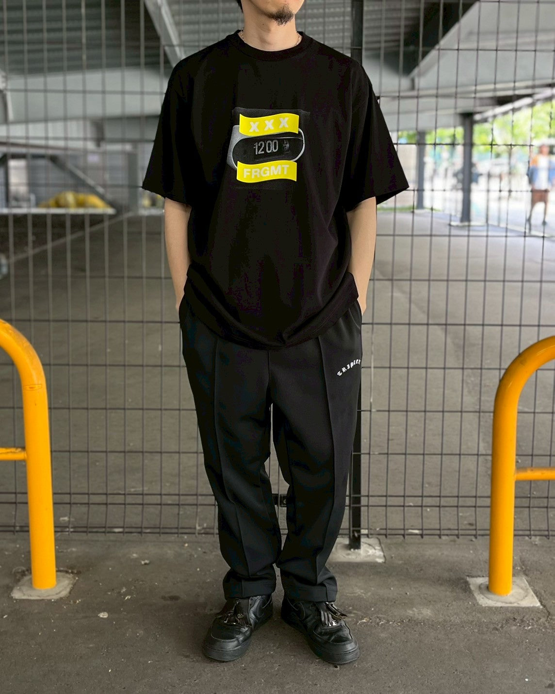 GOD SELECTION XXX × FRAGMENT / T-SHIRT (GX-S25-12FST-01)