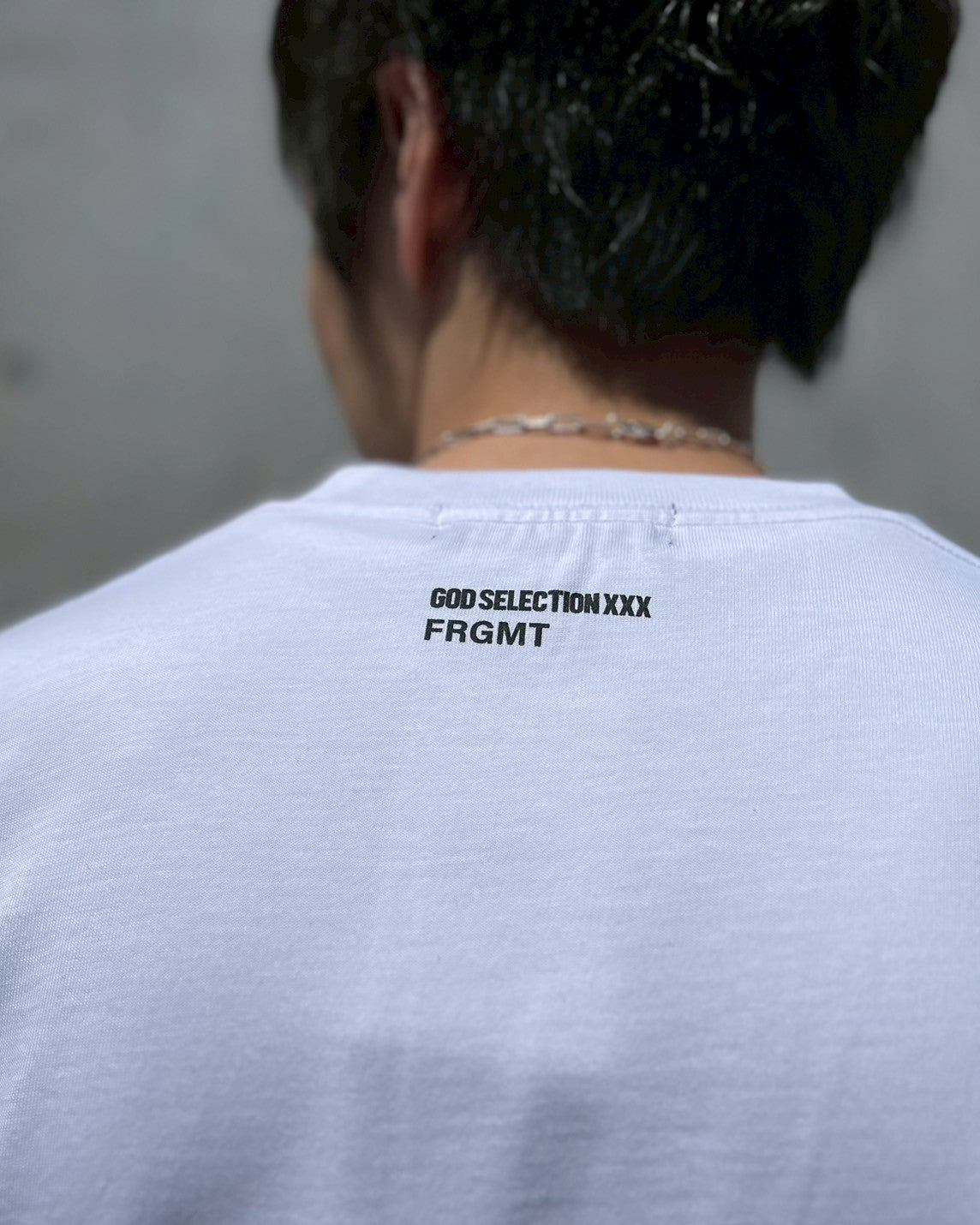 GOD SELECTION XXX × FRAGMENT / T-SHIRT (GX-S25-12FST-01)