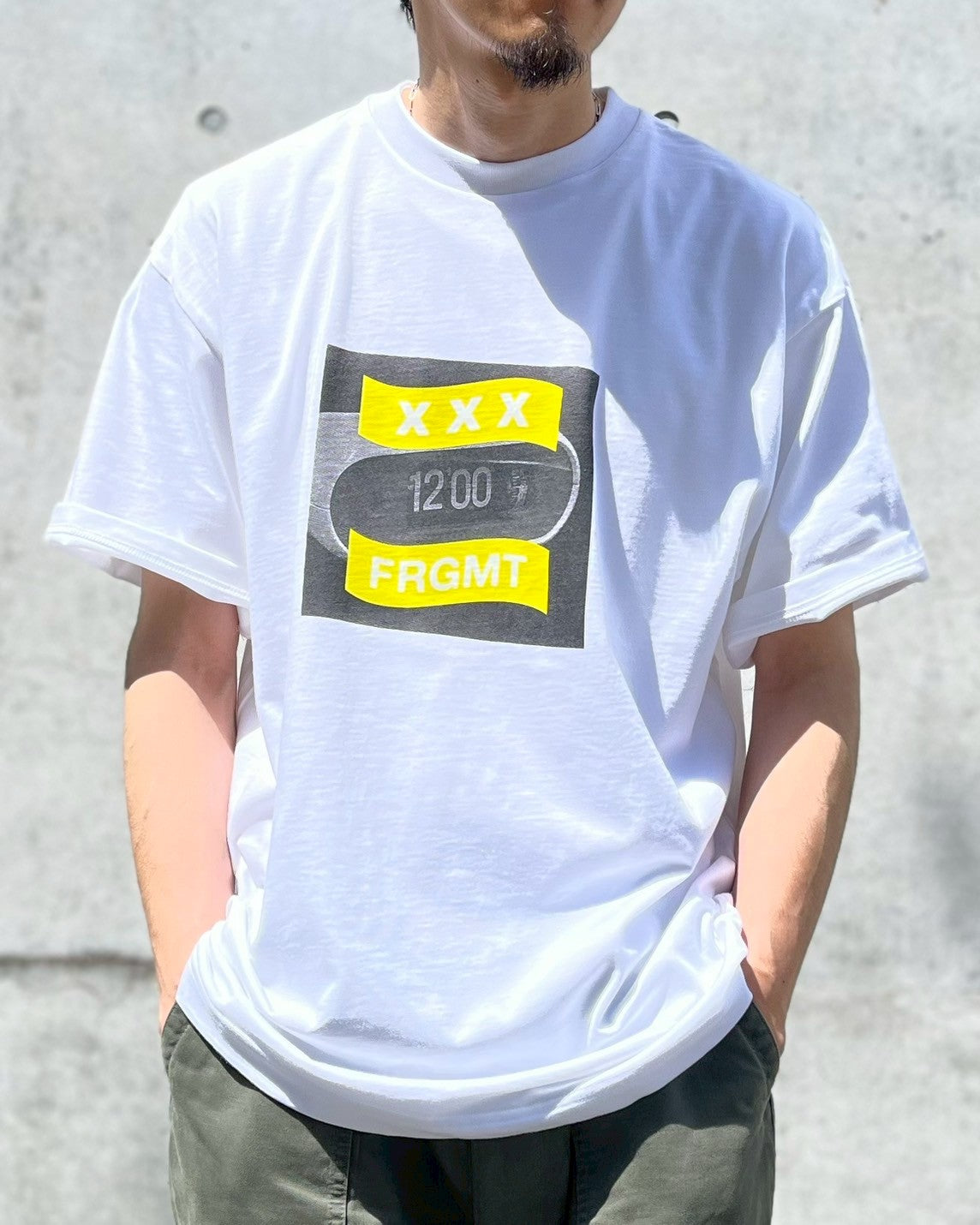 GOD SELECTION XXX × FRAGMENT / T-SHIRT (GX-S25-12FST-01)