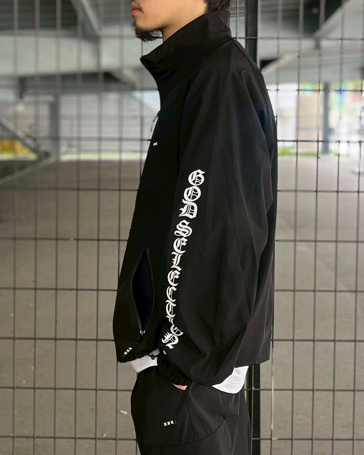 GOD SELECTION XXX / HALF ZIP JACKET (GX-S25-JK-02)