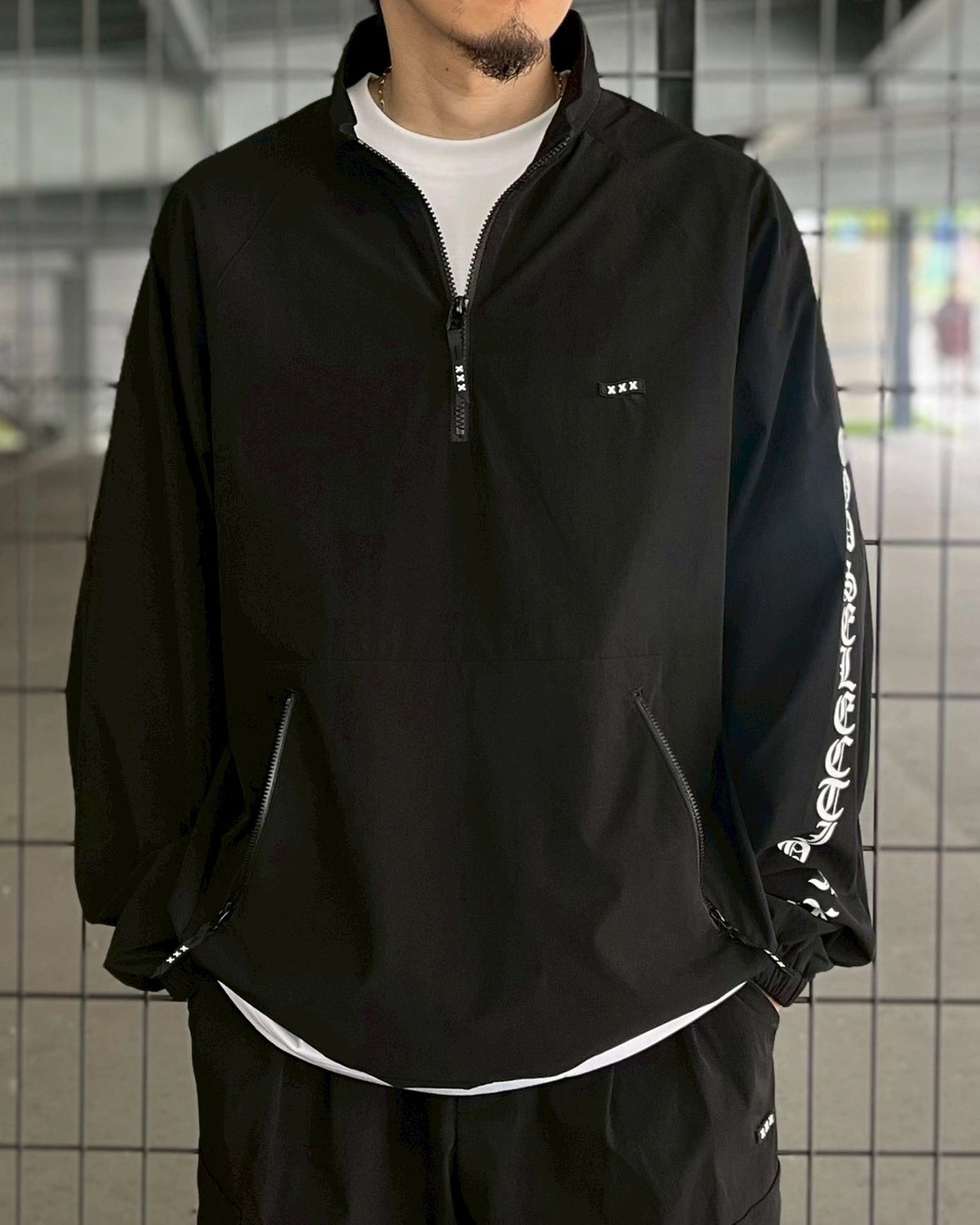 GOD SELECTION XXX / HALF ZIP JACKET (GX-S25-JK-02)