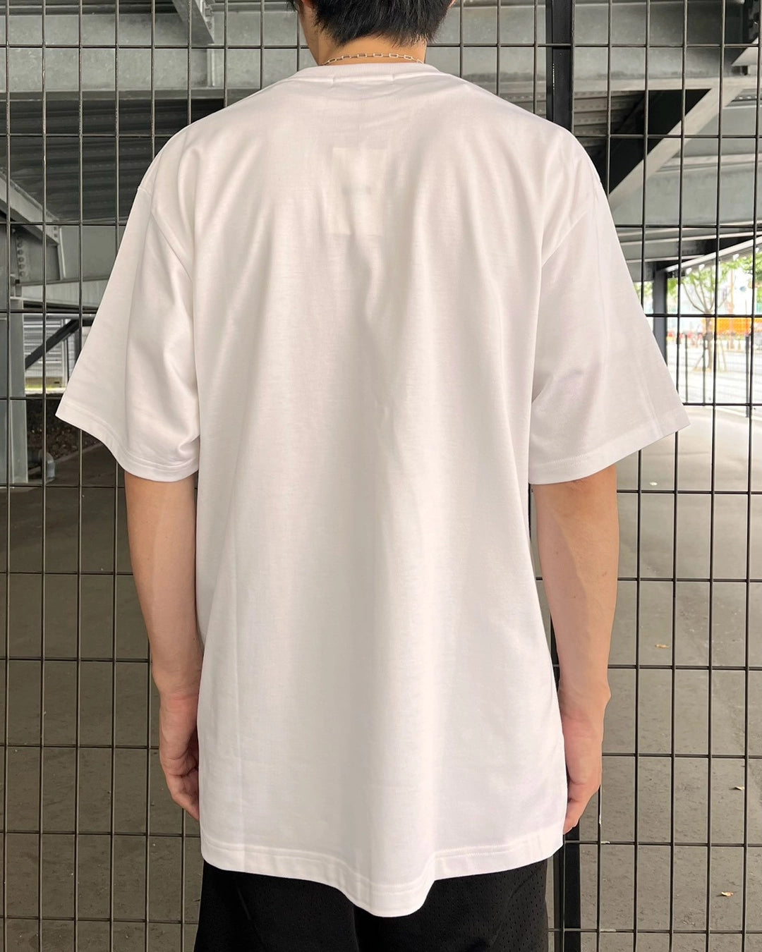 GOD SELECTION XXX / Blue Box Logo Monochrome Photo Tee (GX-S26-ST-13)
