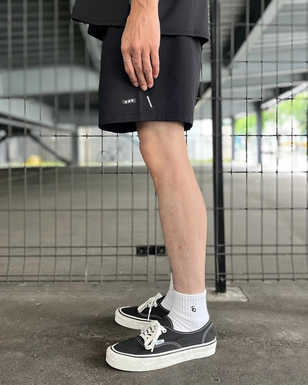 GOD SELECTION XXX / Mini Box Logo Training shorts (GX-S26-SP-05)