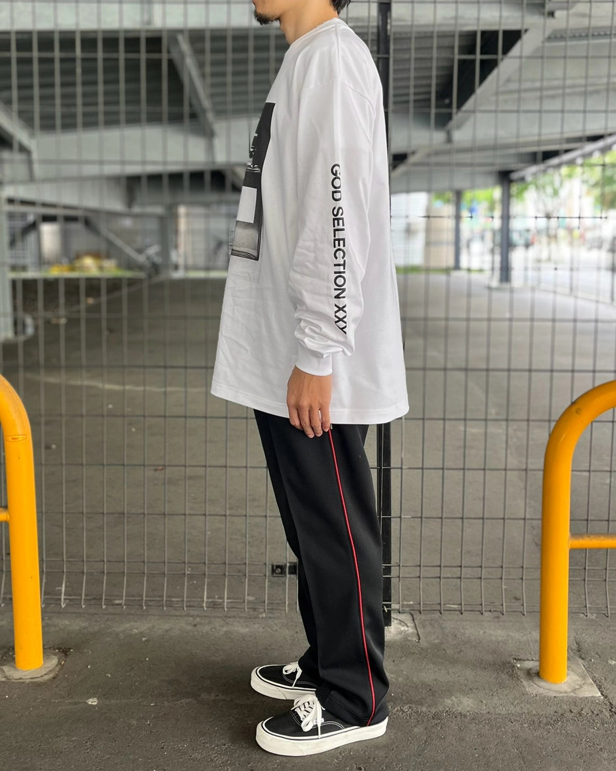 GOD SELECTION XXX / Perfume Photo Graphic Long Sleeve Tee (GX-S26-LT-03)