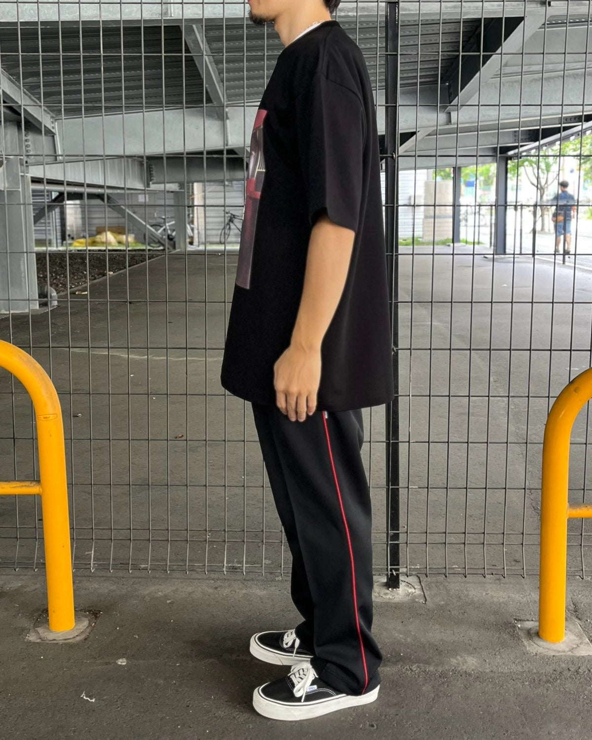 GOD SELECTION XXX / Box Logo "Cash" Photo Tee (GX-S26-ST-21)