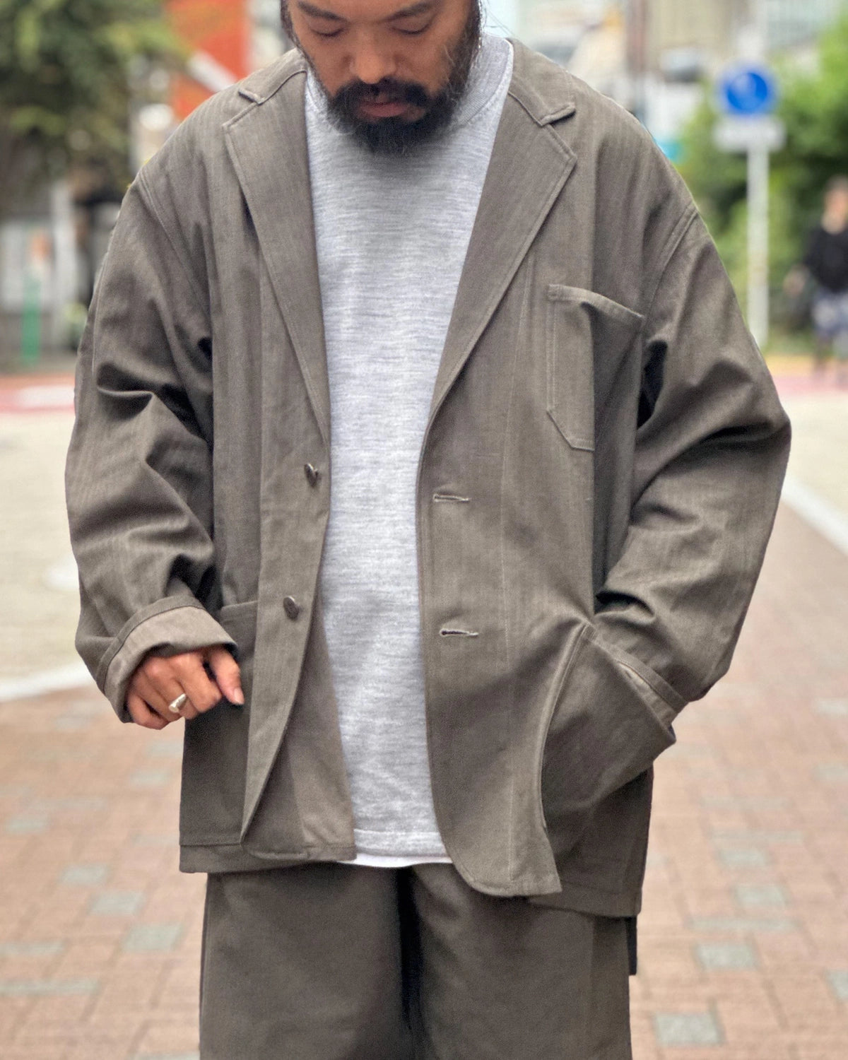 YOKO SAKAMOTO / WORK SUIT JACKET (YS-26AW-45)