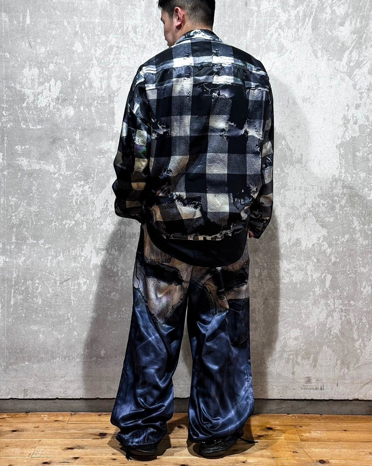 Maison MIHARA YASUHIRO × T.A.T.A / TATA CHECK SHIRT (C14SH402)