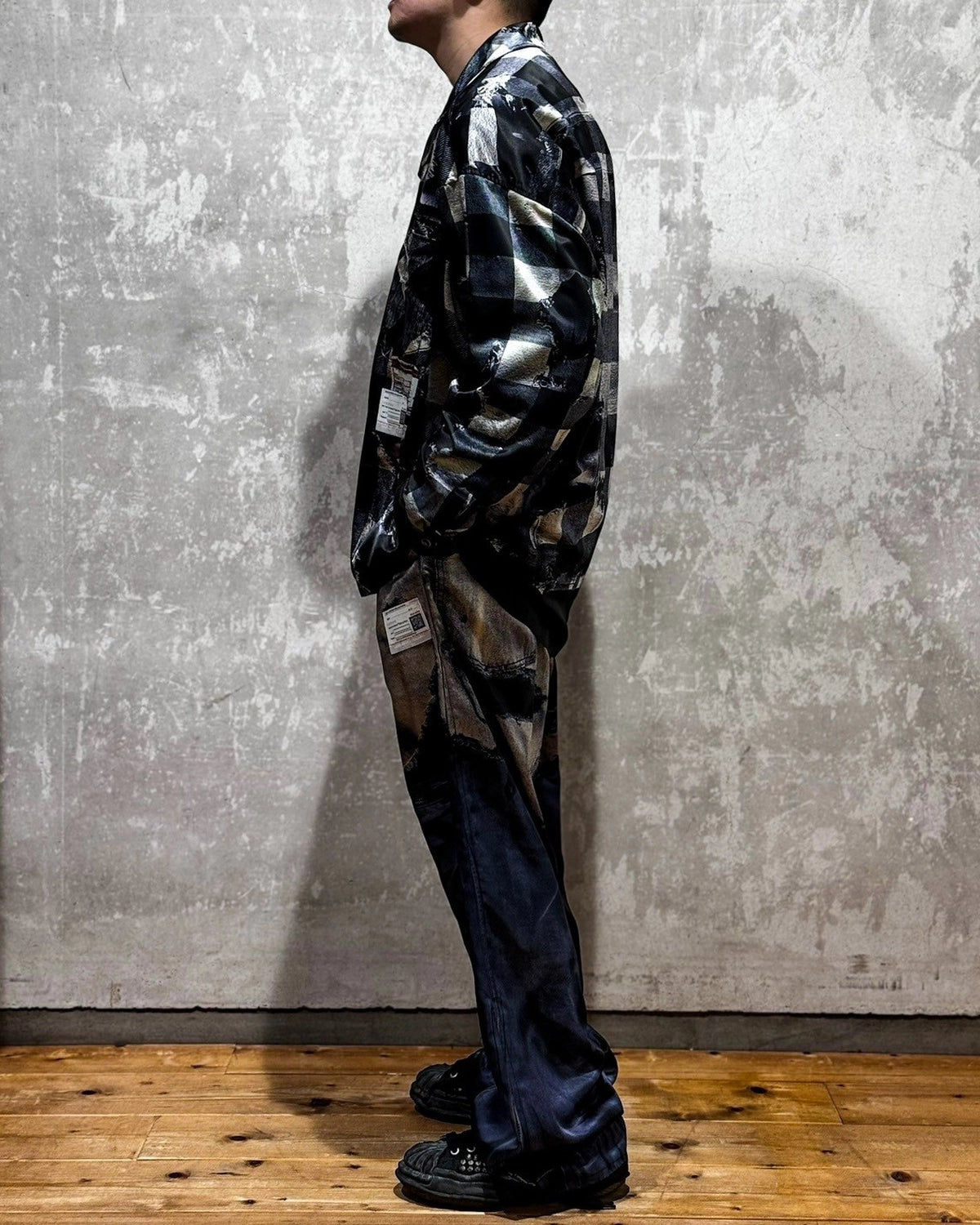 Maison MIHARA YASUHIRO × T.A.T.A / TATA CHECK SHIRT (C14SH402)