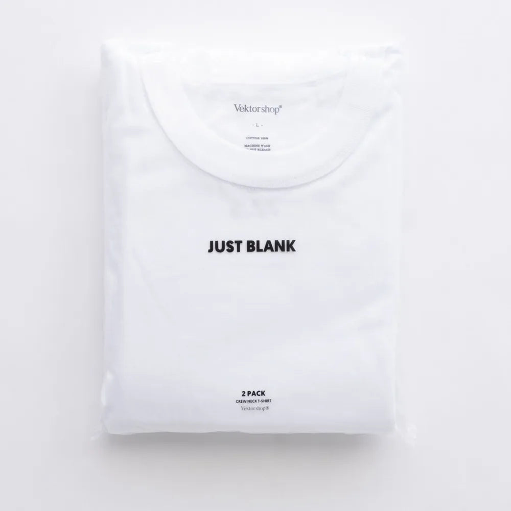 Vektor shop® / Vektor shop Blank 2-Pack Crew Neck Tee