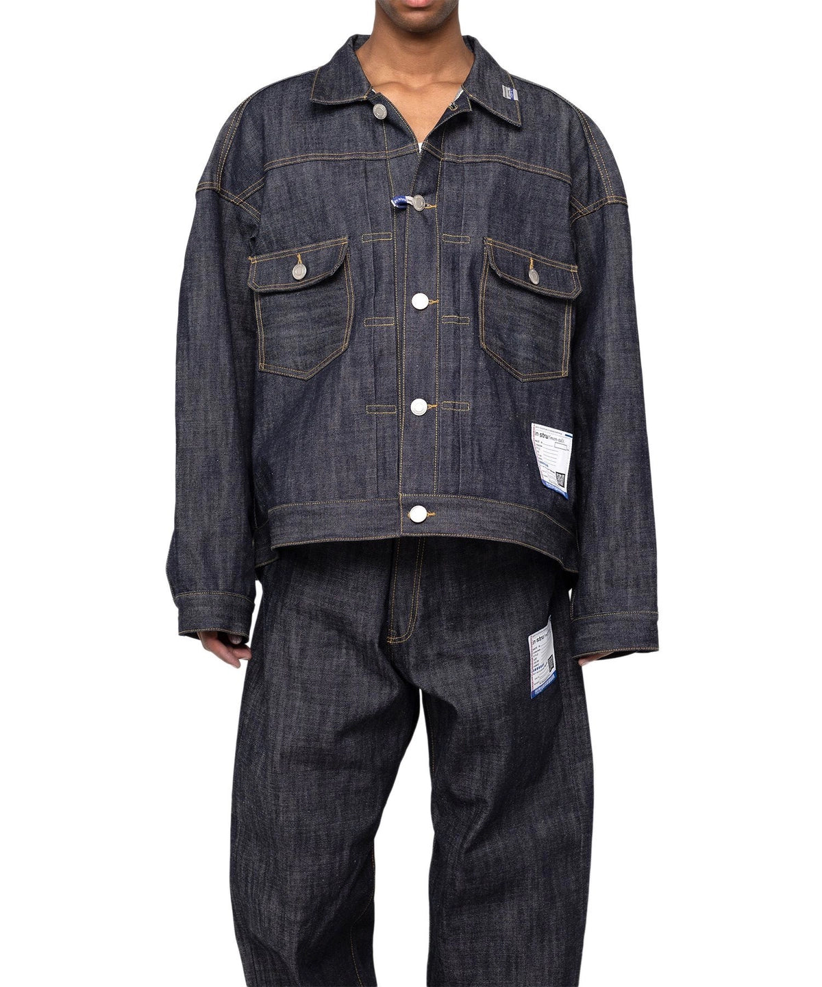 Maison MIHARA YASUHIRO in・stru(men-tal). / Selvage Denim Jacket (I13BL021)