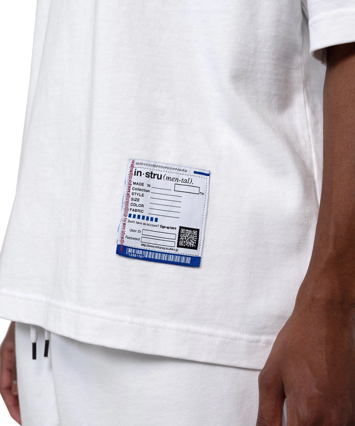 Maison MIHARA YASUHIRO in・stru(men-tal). / Heavy Weight Jersey Half-sleeve T-shirt (I12TS512)