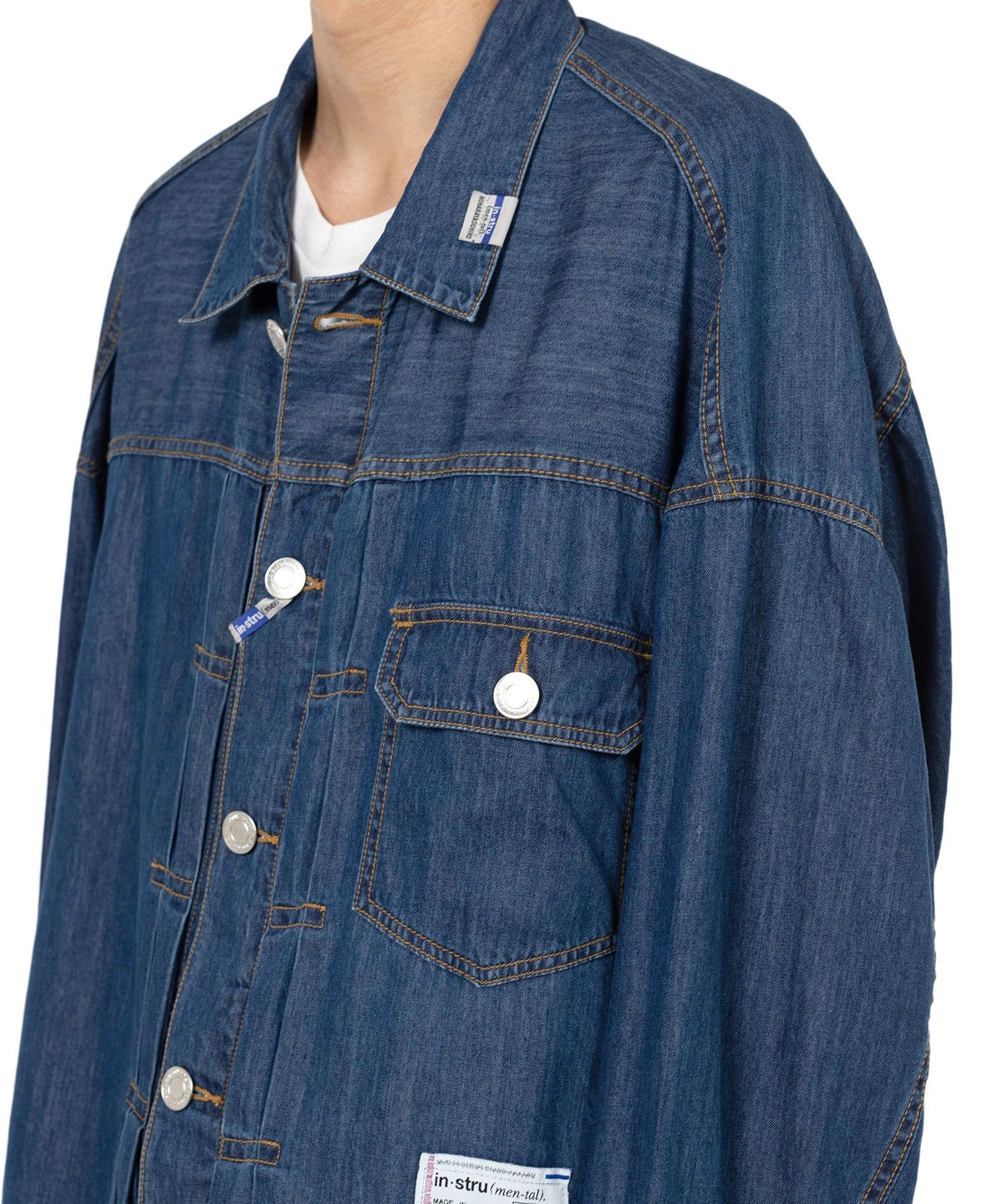 Maison MIHARA YASUHIRO in・stru(men-tal). / Cotton Tencel Denim Jacket (I12BL001)