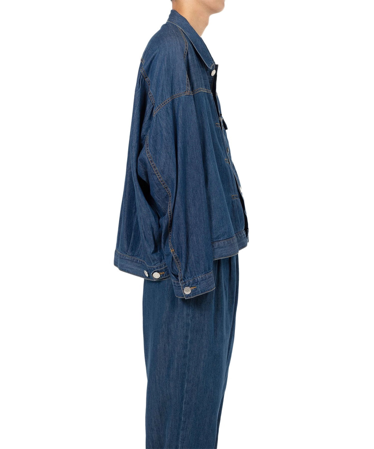 Maison MIHARA YASUHIRO in・stru(men-tal). / Cotton Tencel Denim Jacket (I12BL001)