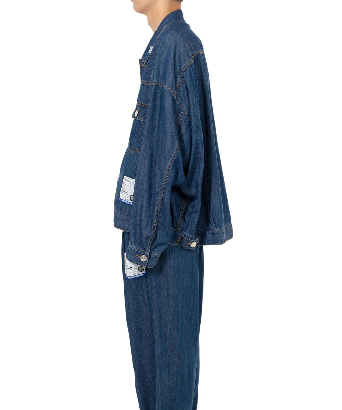Maison MIHARA YASUHIRO in・stru(men-tal). / Cotton Tencel Denim Jacket (I12BL001)