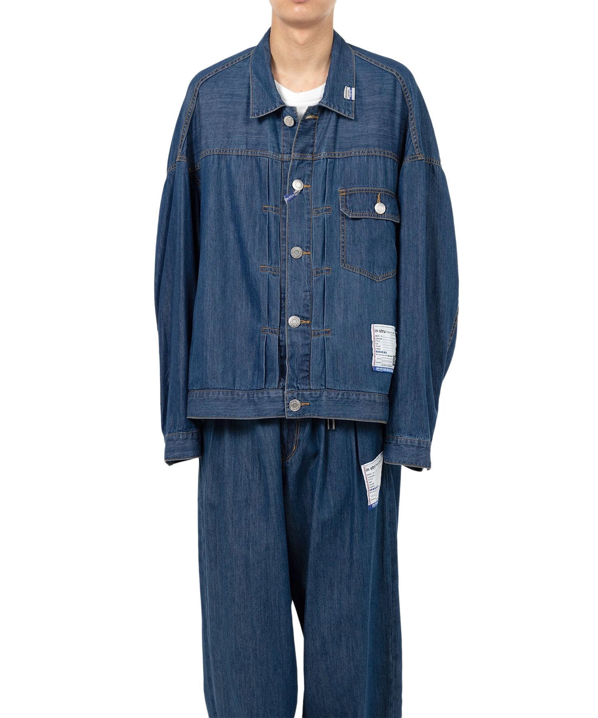 Maison MIHARA YASUHIRO in・stru(men-tal). / Cotton Tencel Denim Jacket (I12BL001)